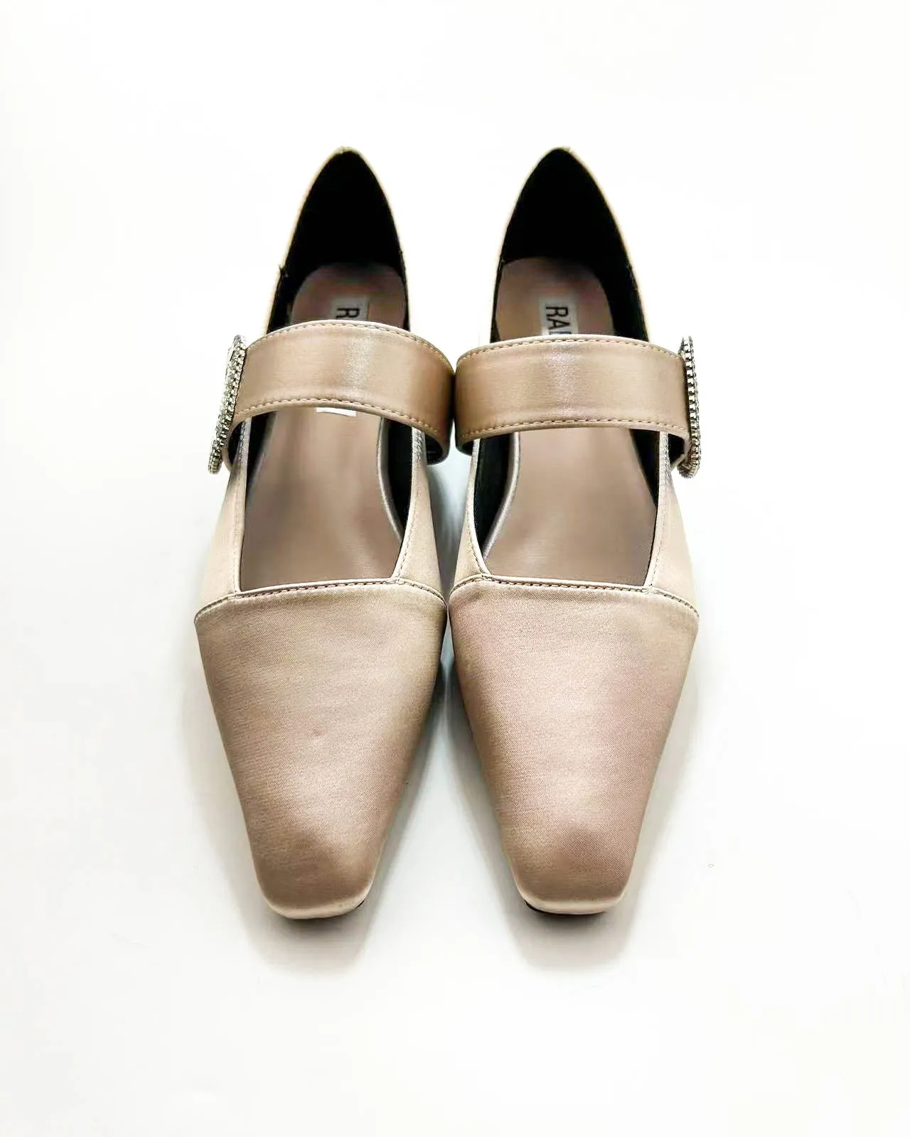Satin Point Toe Mary Janes sold by Raboesy product image thumbnail 3