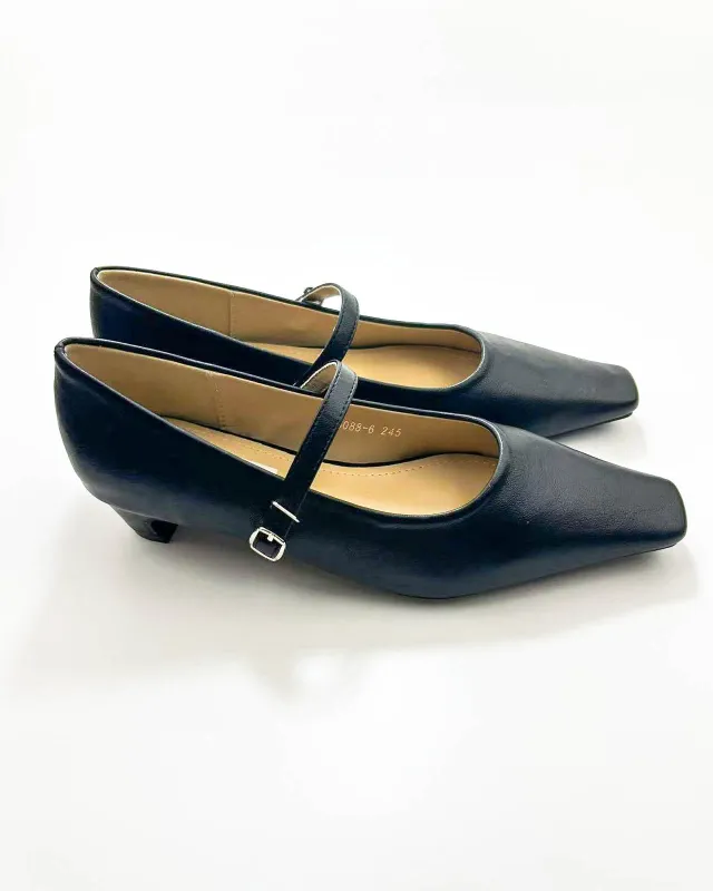 Point Toe Mary Jane Heels sold by Raboesy