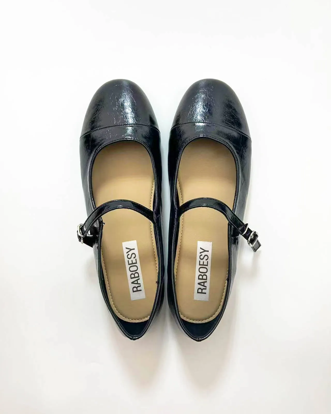 Color Block Mary Jane Flats sold by Raboesy product image thumbnail 4