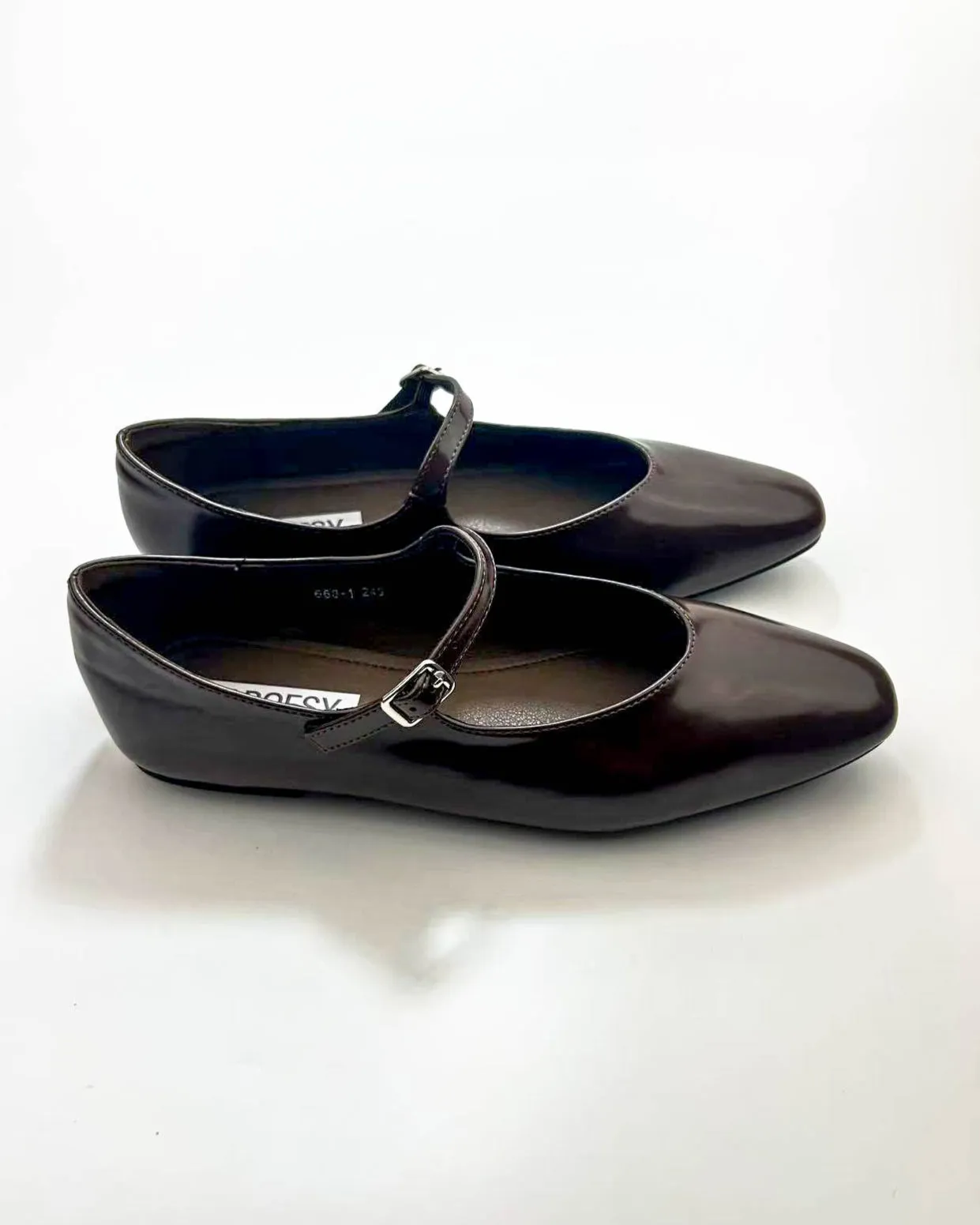 Point Toe Mary Jane Flats sold by Raboesy product image thumbnail 5