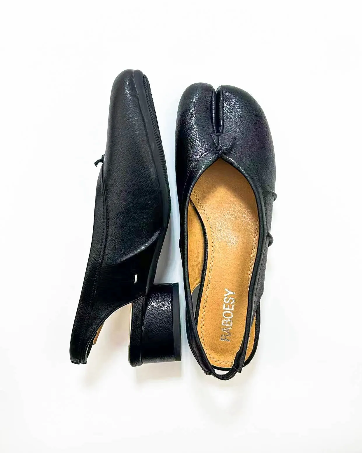 Wrinkles Tabi Sandal Pumps sold by Raboesy product image thumbnail 4