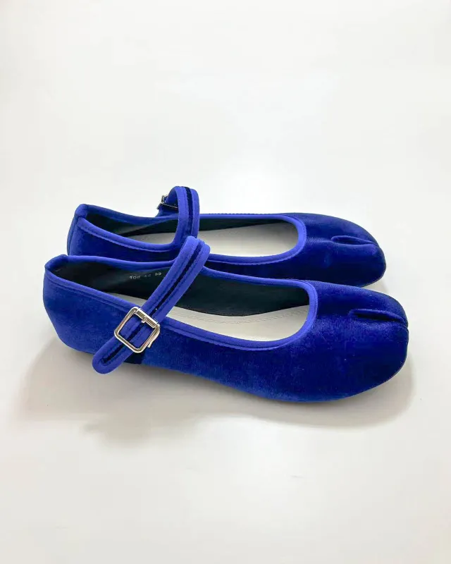 Velvet Tabi Mary Jane Flats sold by Raboesy