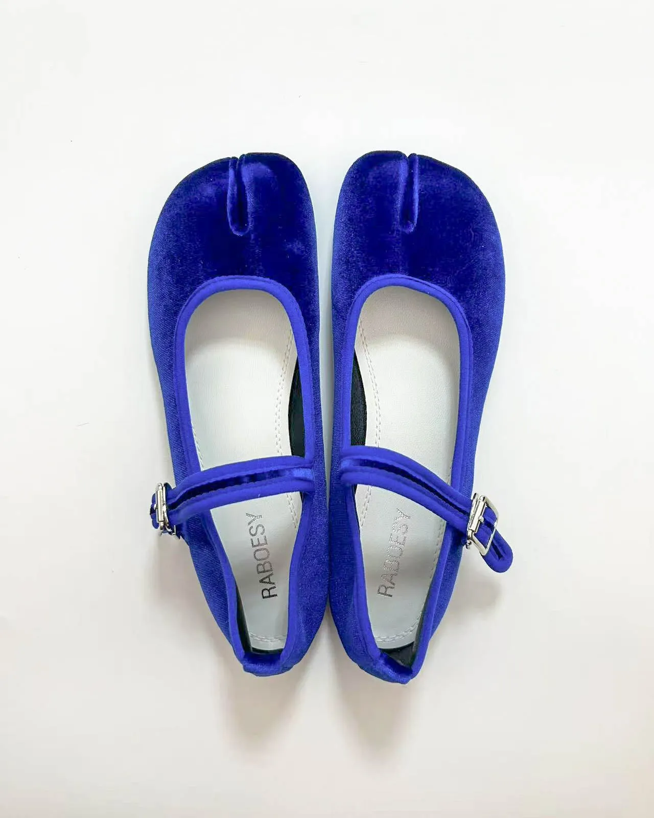 Velvet Tabi Mary Jane Flats sold by Raboesy product image thumbnail 2