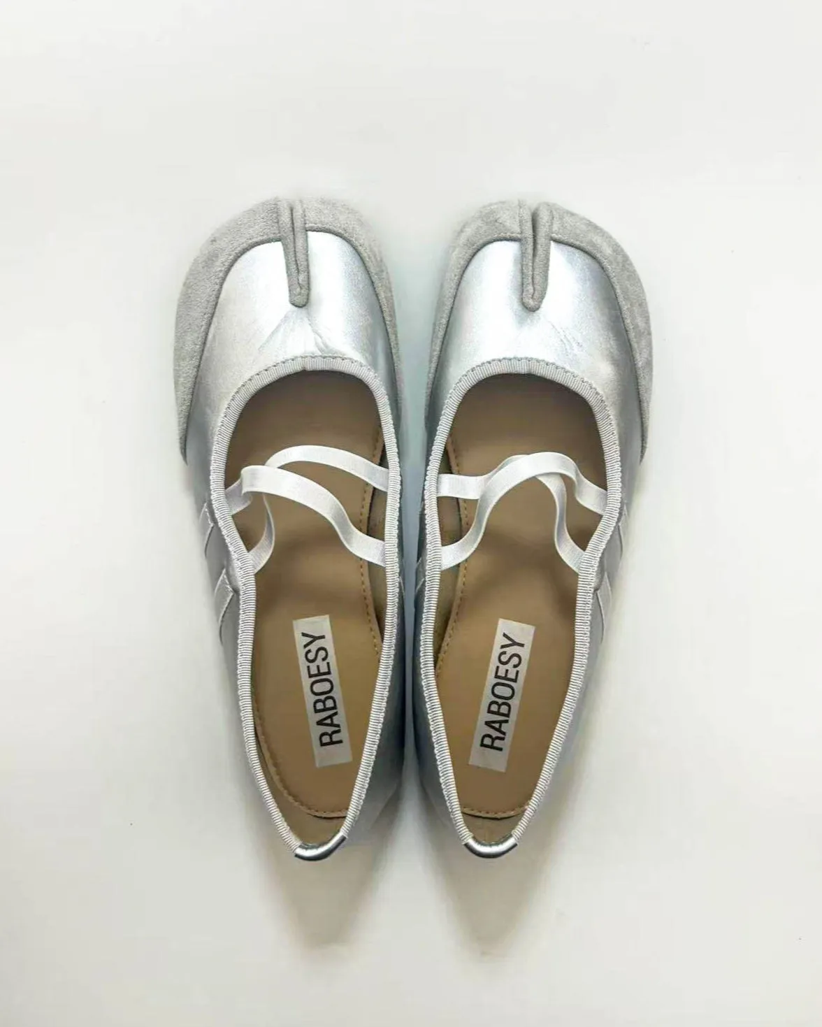 Cross Straps Tabi Ballet Sneakers sold by Raboesy