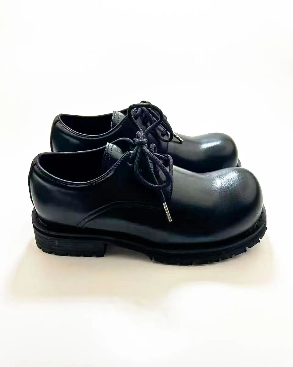 Thick Heel Big Toe Loafers sold by Raboesy product image thumbnail 4