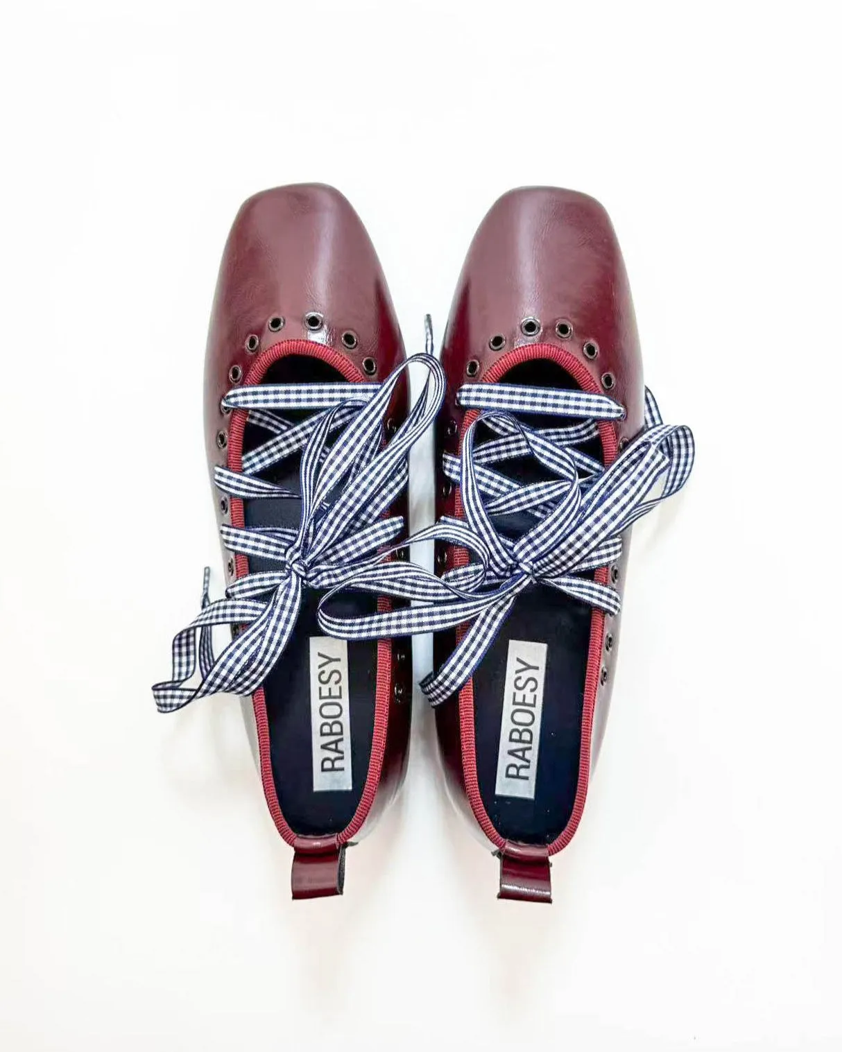 Elevator Lace Up Ballet Flats sold by Raboesy product image thumbnail 4