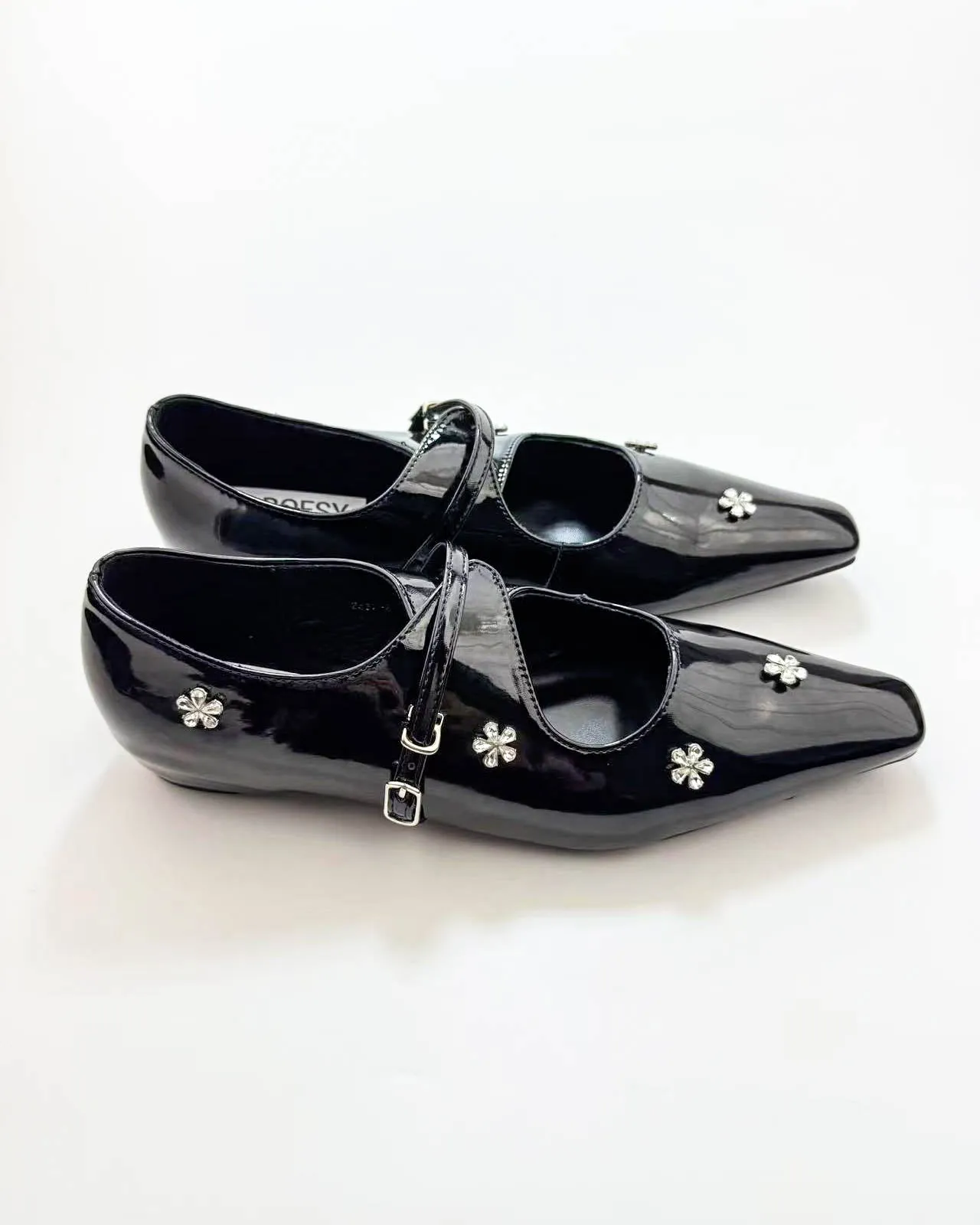 Elevator Point Toe Mary Janes sold by Raboesy product image thumbnail 2