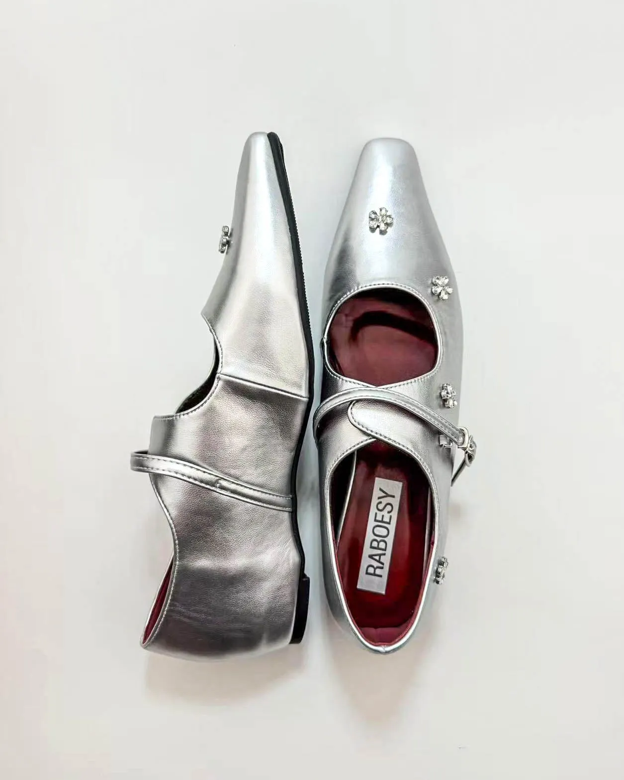 Elevator Point Toe Mary Janes sold by Raboesy product image thumbnail 3