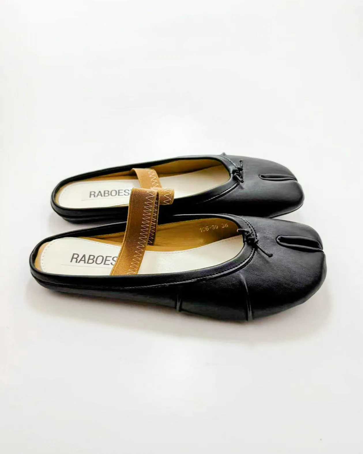Elastic Strap Tabi Sandal Flats sold by Raboesy