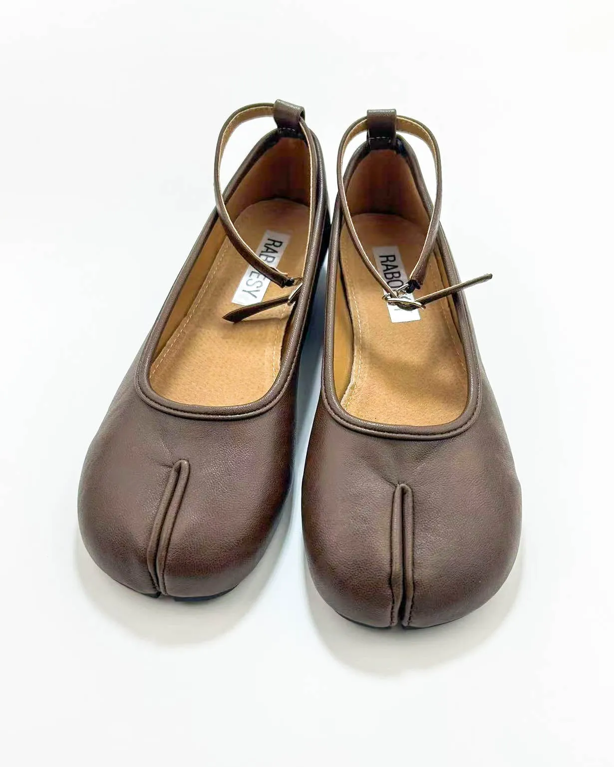Ankle Strap Tabi Flats sold by Raboesy product image thumbnail 2