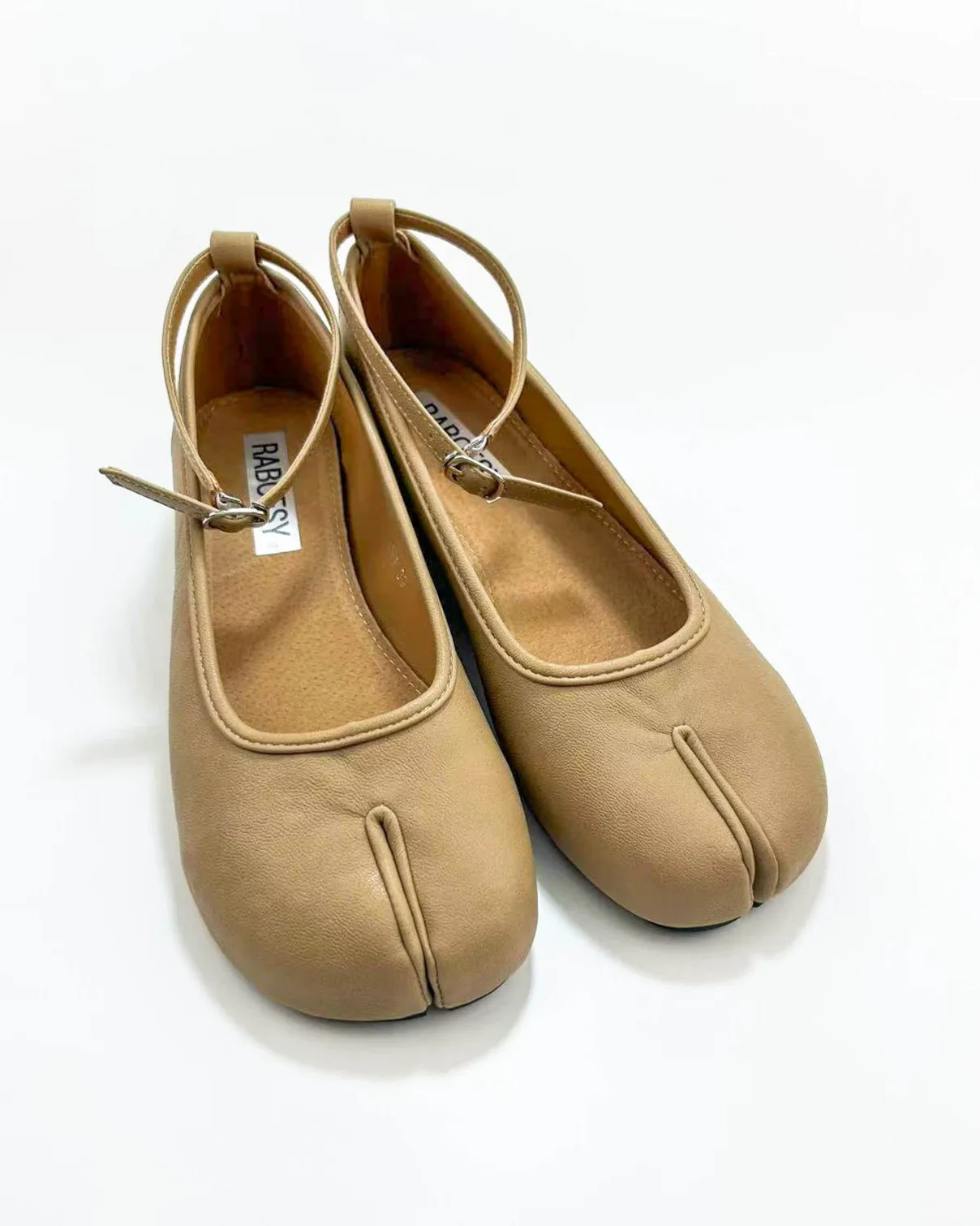 Ankle Strap Tabi Flats sold by Raboesy product image thumbnail 5