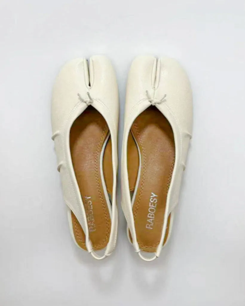 Wrinkles Tabi Sandal Pumps sold by Raboesy product image thumbnail 5