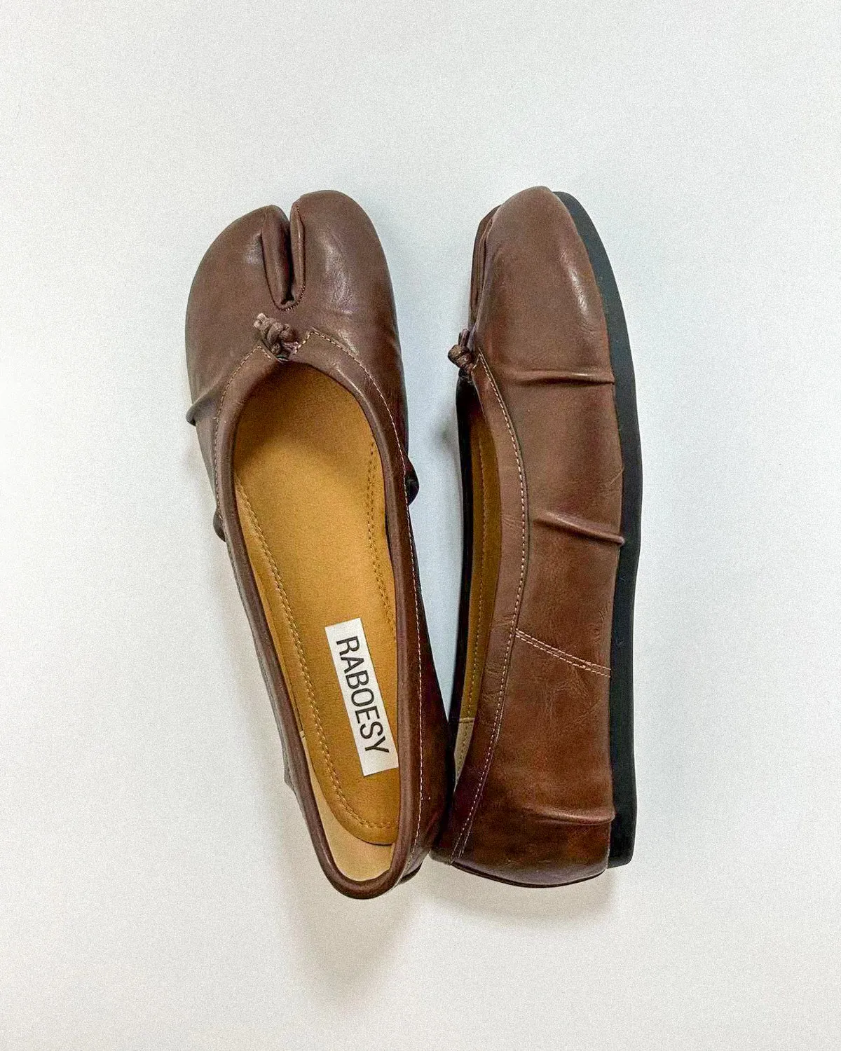 Wrinkles Tabi Ballet Flats sold by Raboesy product image thumbnail 5