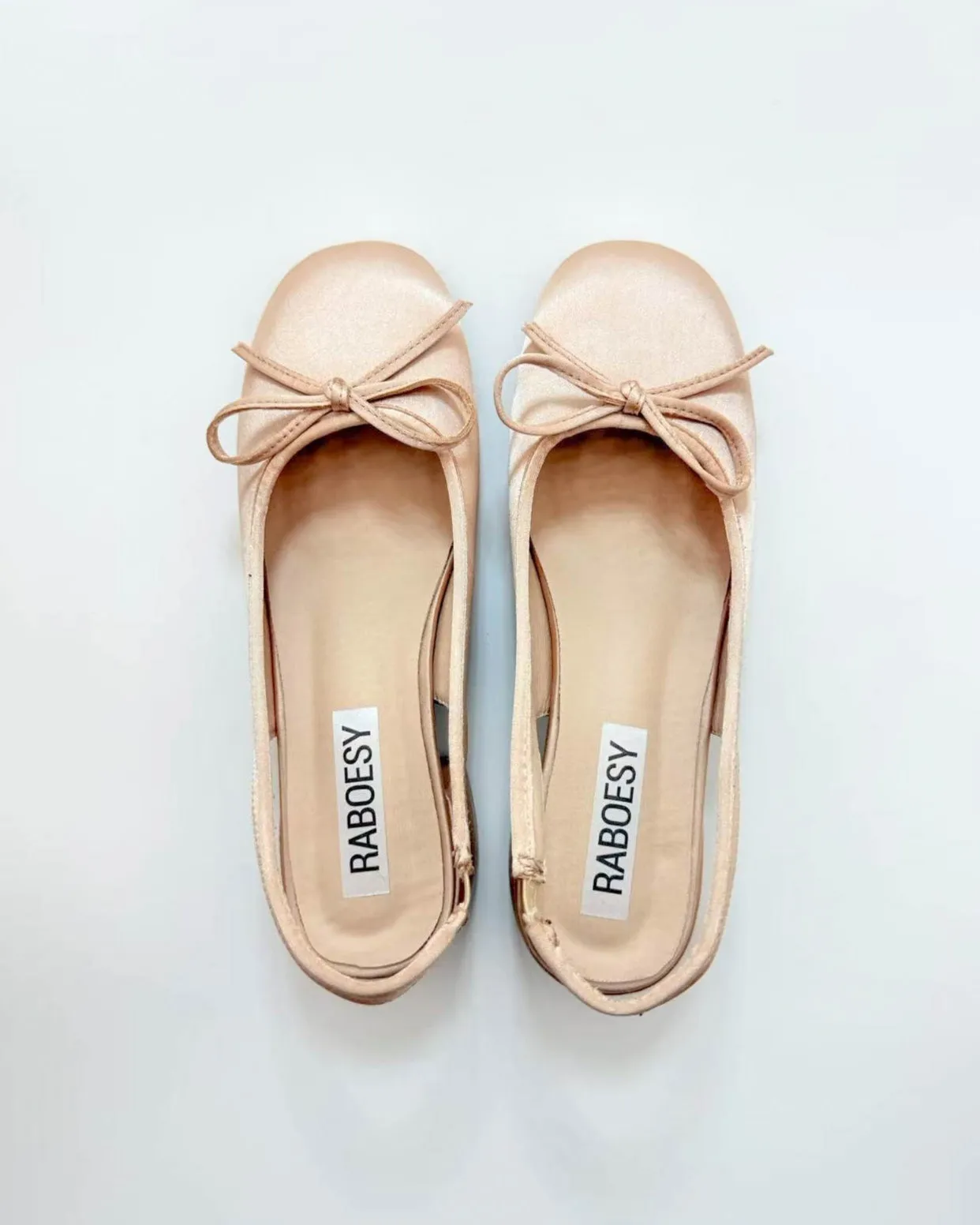 Satin Bow Tie Sandal Pumps sold by Raboesy product image thumbnail 4