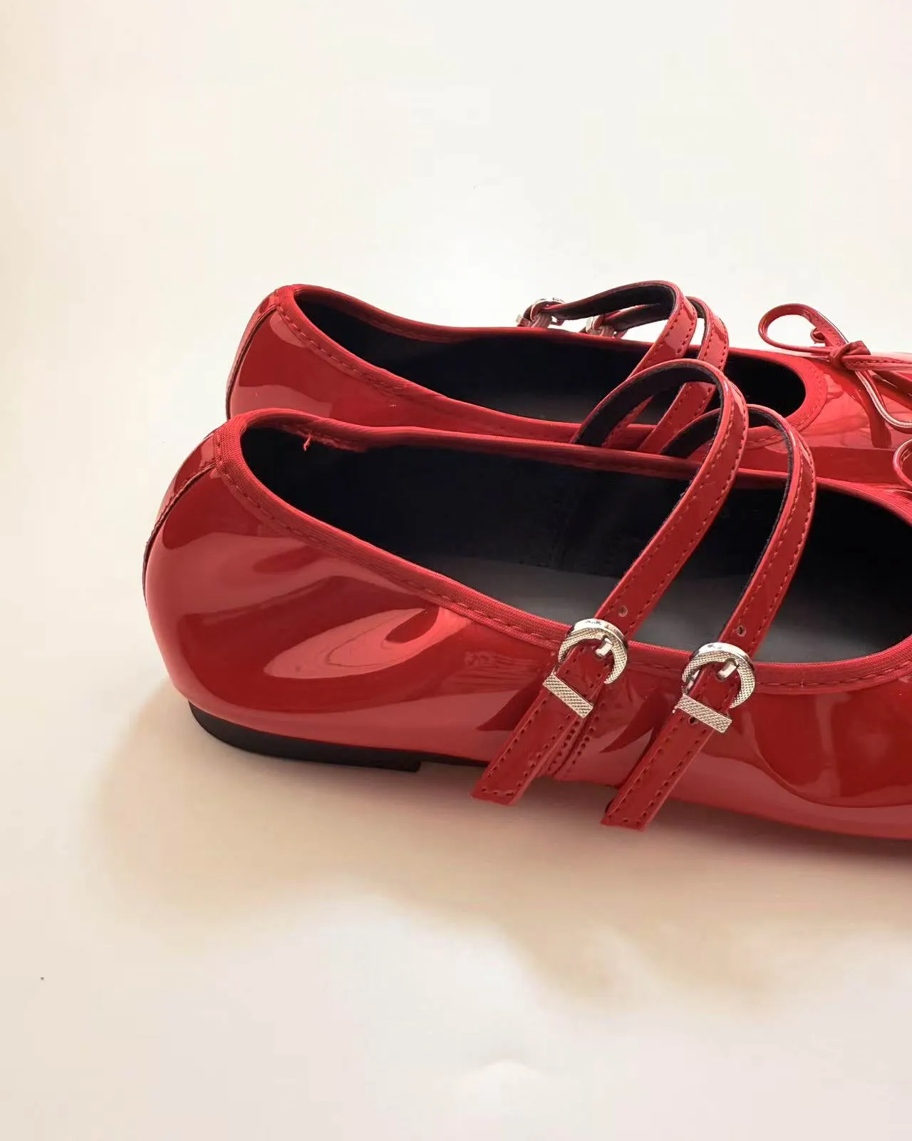 Foldable Double Straps Ballet Flats sold by Raboesy product image thumbnail 5
