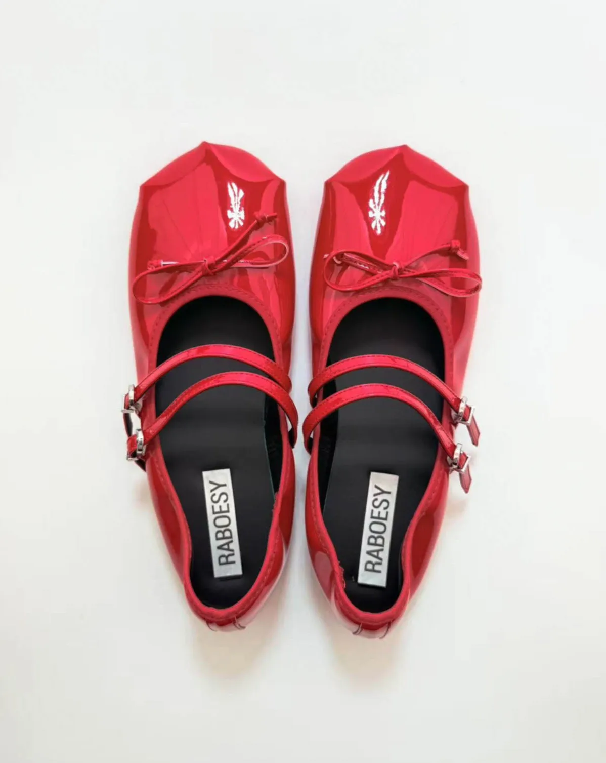 Foldable Double Straps Ballet Flats sold by Raboesy