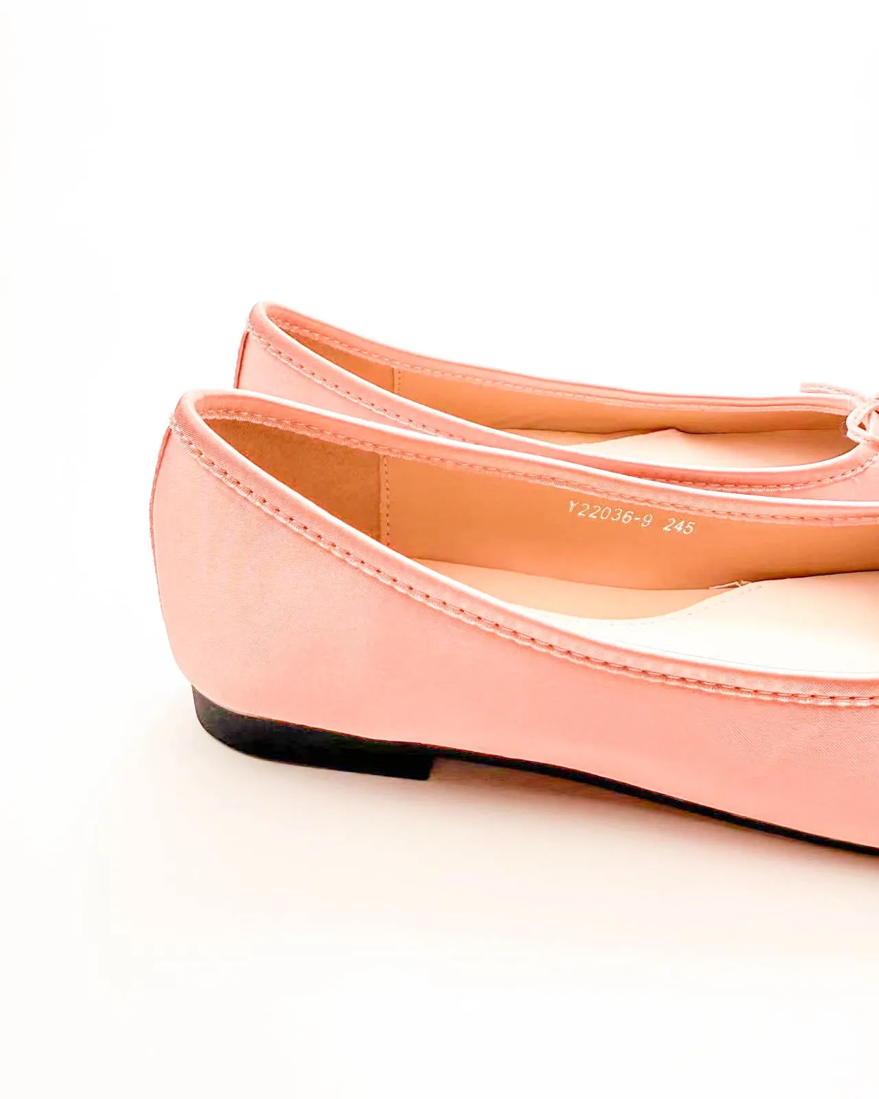 Satin Tie Bow Tabi Ballet Flats sold by Raboesy product image thumbnail 5