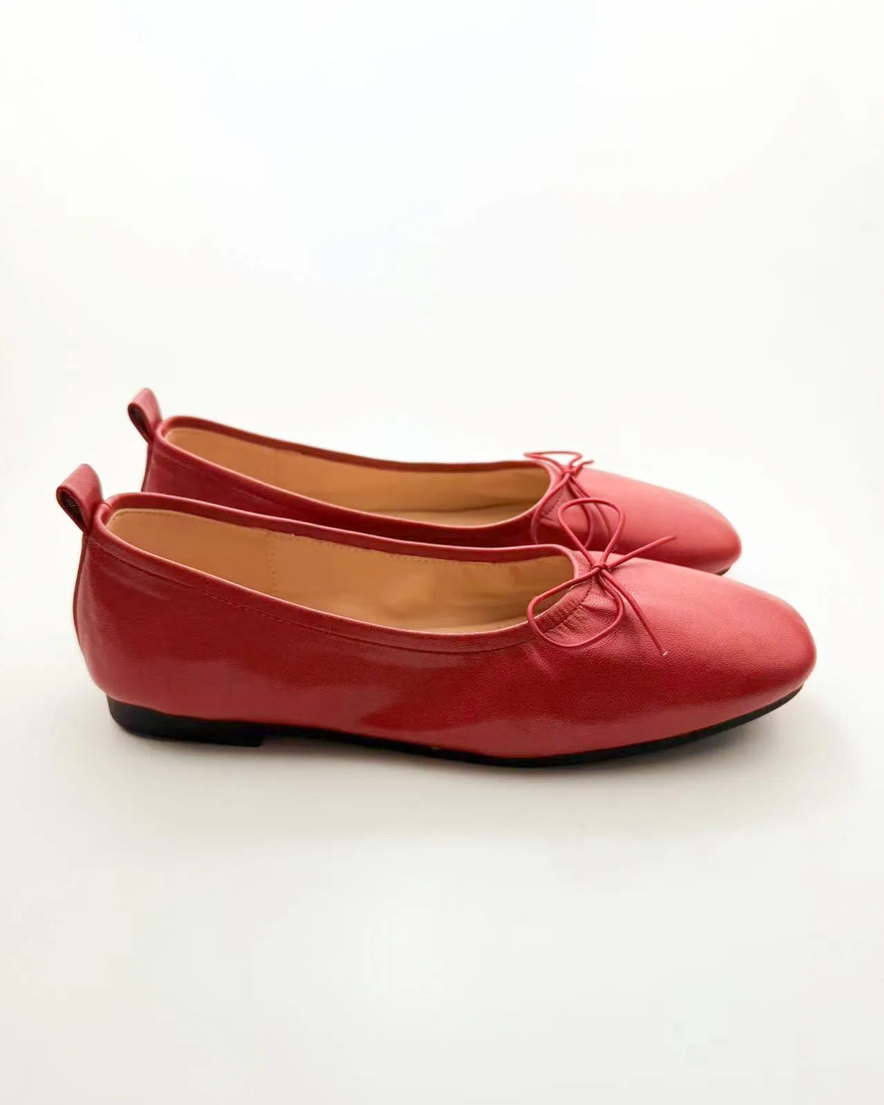 Foldable Bow Tie Ballet Flats sold by Raboesy product image thumbnail 3