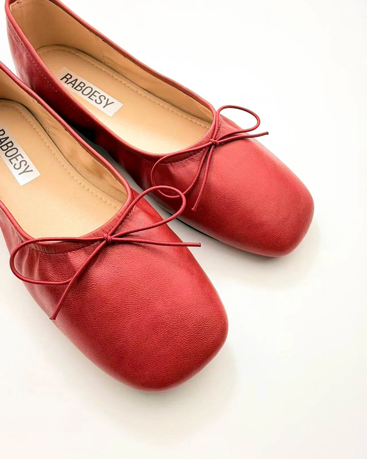 Foldable Bow Tie Ballet Flats sold by Raboesy product image thumbnail 4