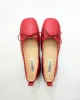 Foldable Bow Tie Ballet Flats sold by Raboesy