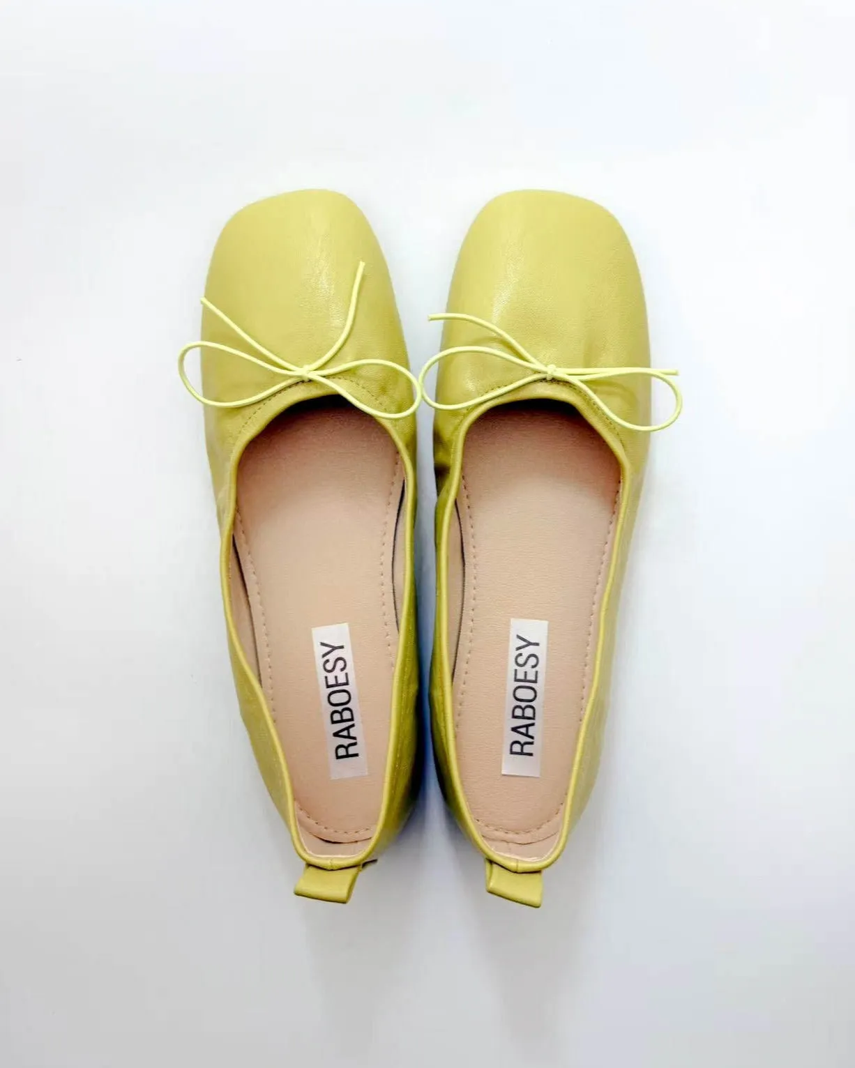 Foldable Bow Tie Ballet Flats sold by Raboesy product image thumbnail 5