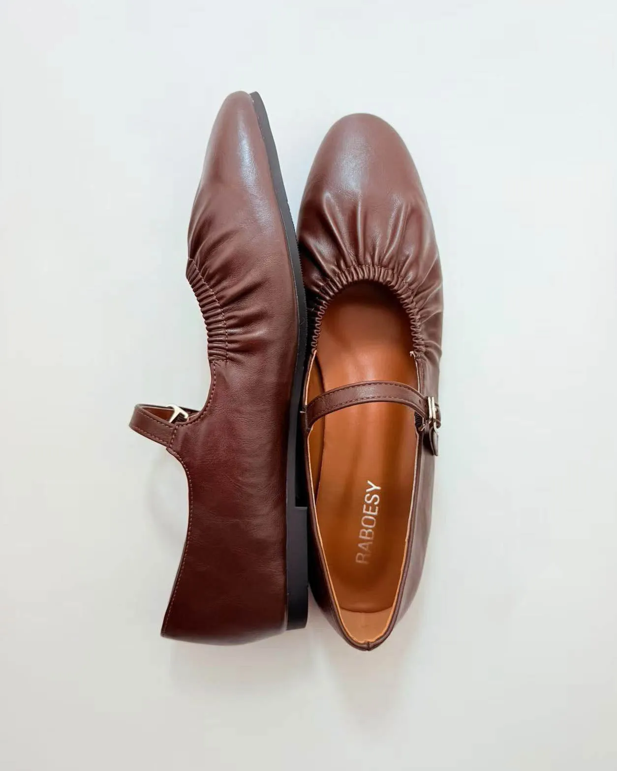 Wrinkles Point Toe Ballet Flats sold by Raboesy product image thumbnail 2