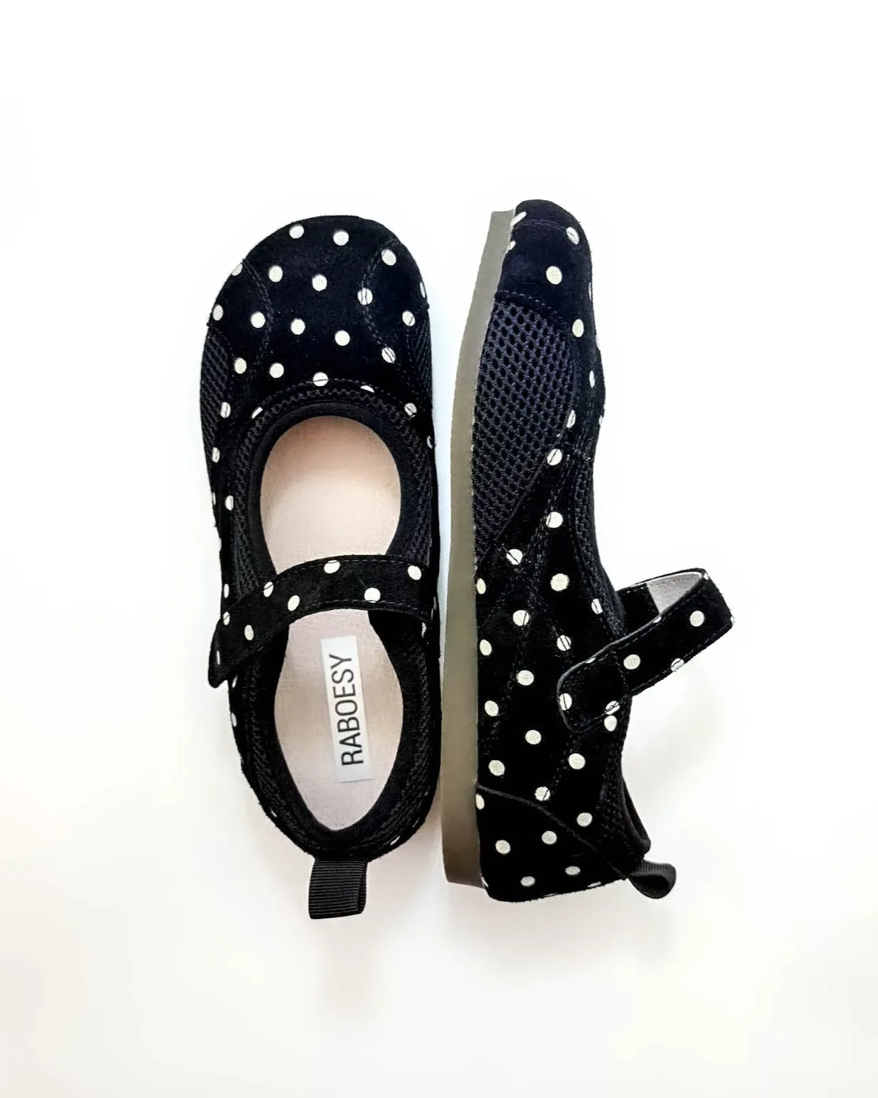 Polka Dots Mary Jane Sneakers sold by Raboesy product image thumbnail 2