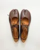 Lace Up Tabi Flats sold by Raboesy