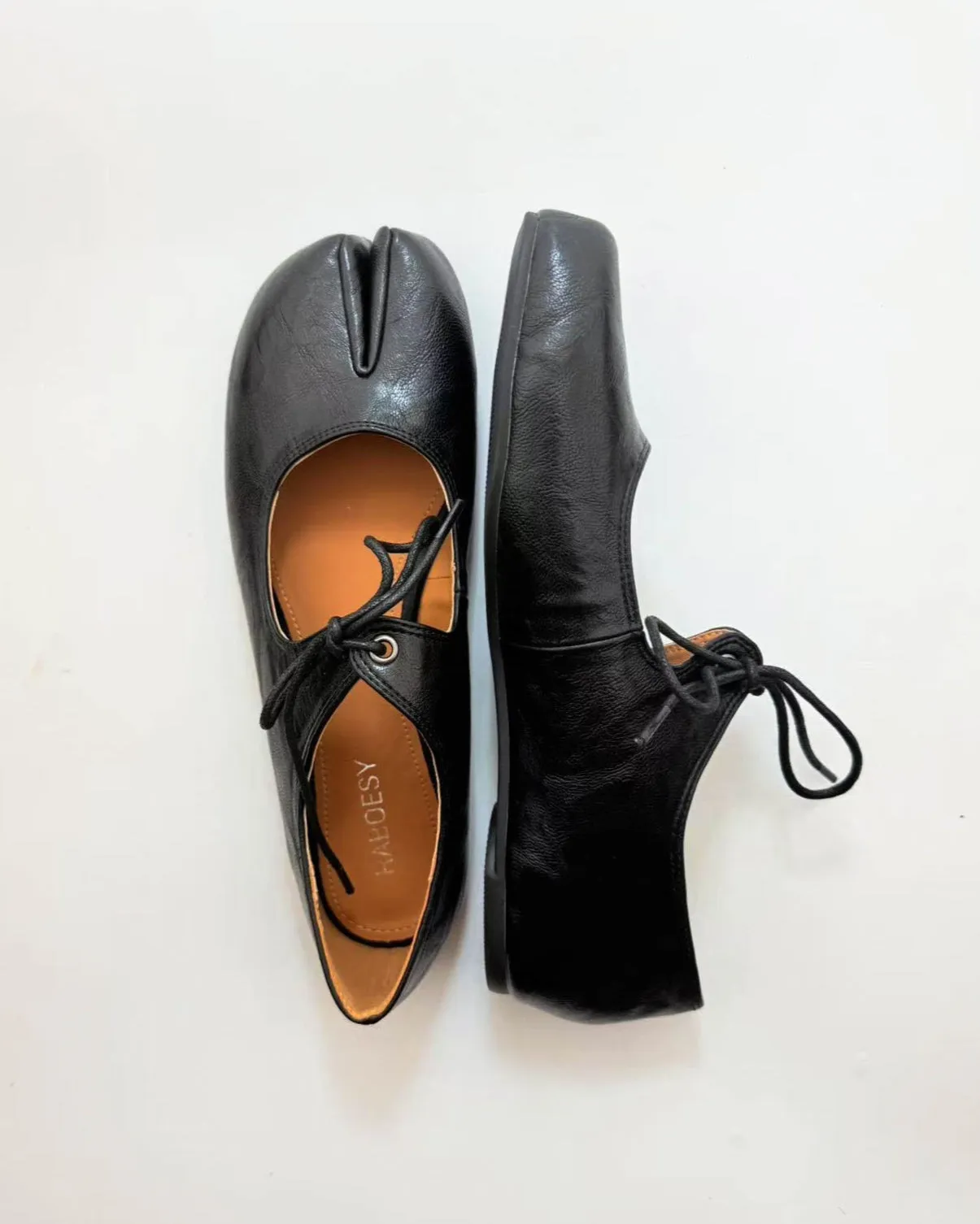 Lace Up Tabi Flats sold by Raboesy product image thumbnail 2