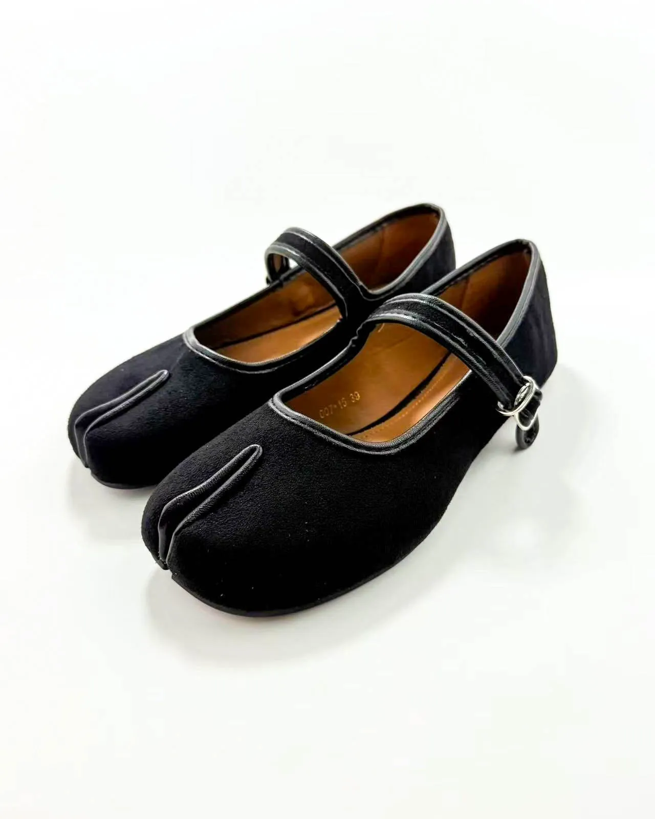 Suede Tabi Mary Jane Flats sold by Raboesy product image thumbnail 4
