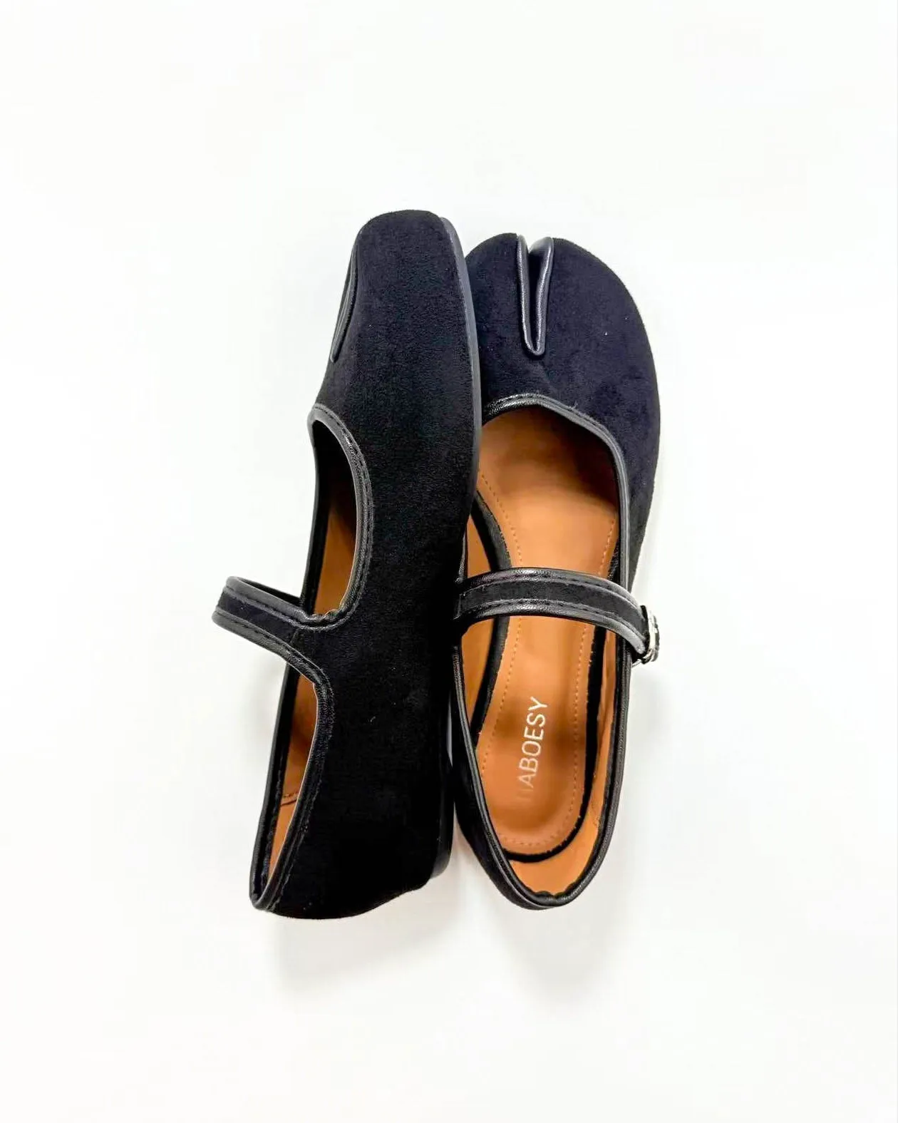 Suede Tabi Mary Jane Flats sold by Raboesy product image thumbnail 3
