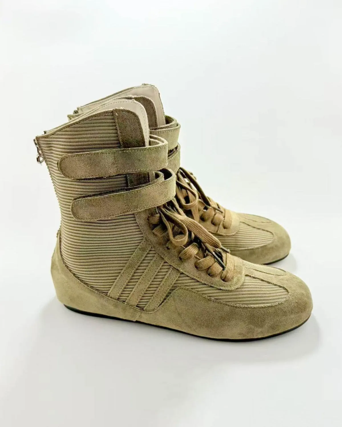 High Top Tied Sneaker Boots sold by Raboesy
