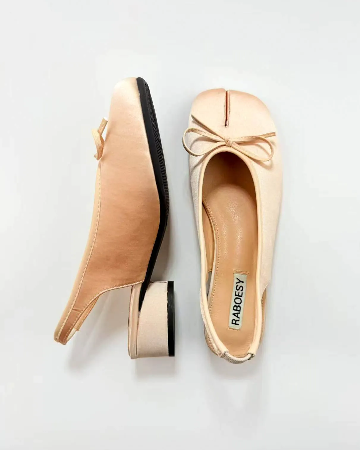 Bow Tie Slingback Tabi Pumps sold by Raboesy product image thumbnail 2