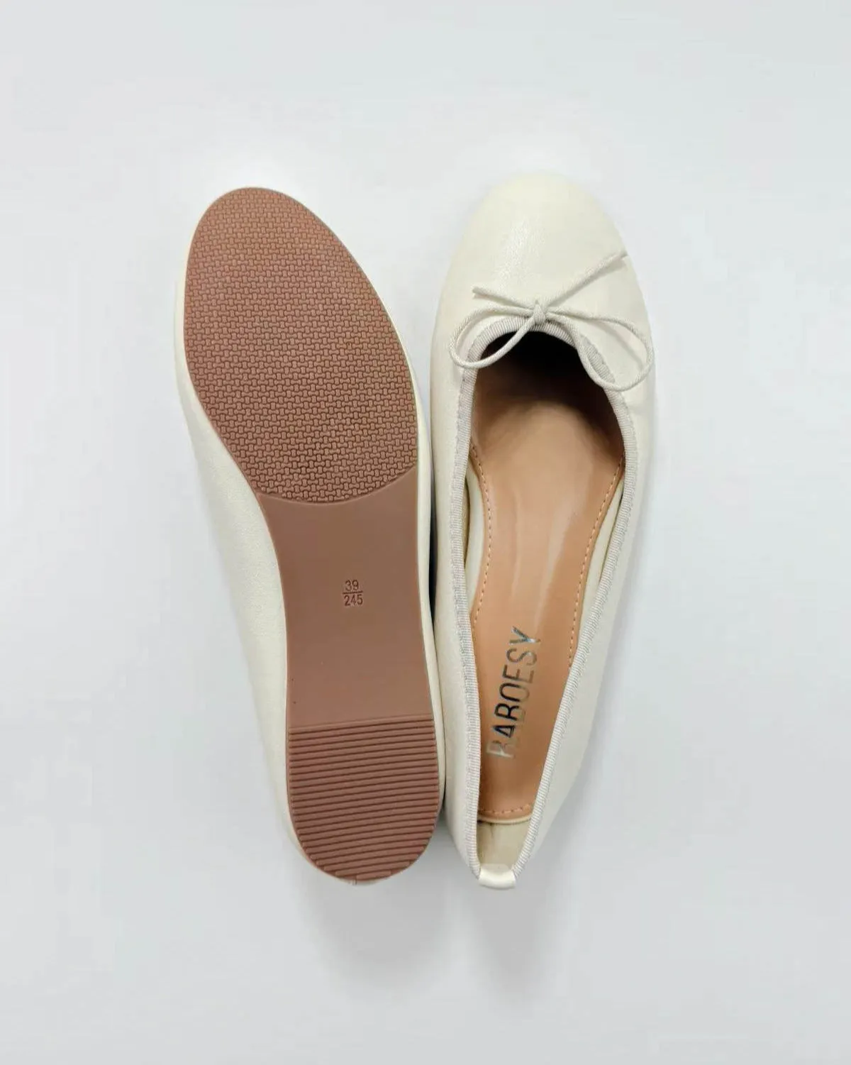 Tie Bow Round Toe Ballet Flats sold by Raboesy product image thumbnail 4