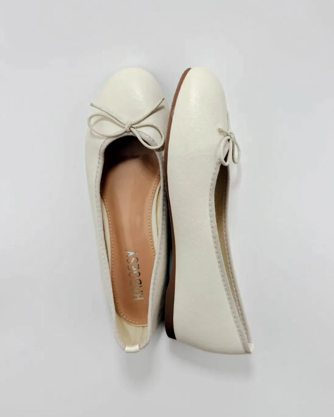 Tie Bow Round Toe Ballet Flats sold by Raboesy product image thumbnail 3