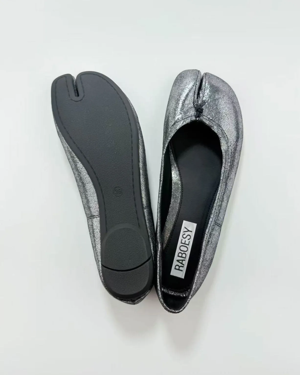 Cracked Tabi Ballet Flats sold by Raboesy product image thumbnail 5