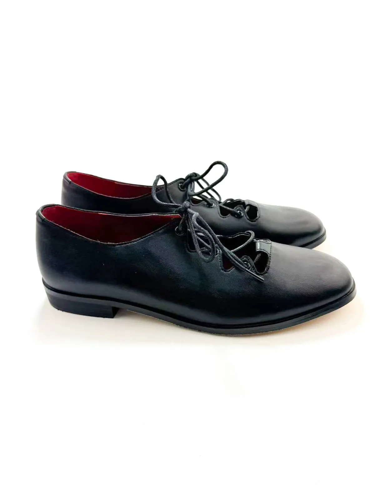 Round Toe Lace Up Loafers sold by Raboesy product image thumbnail 3