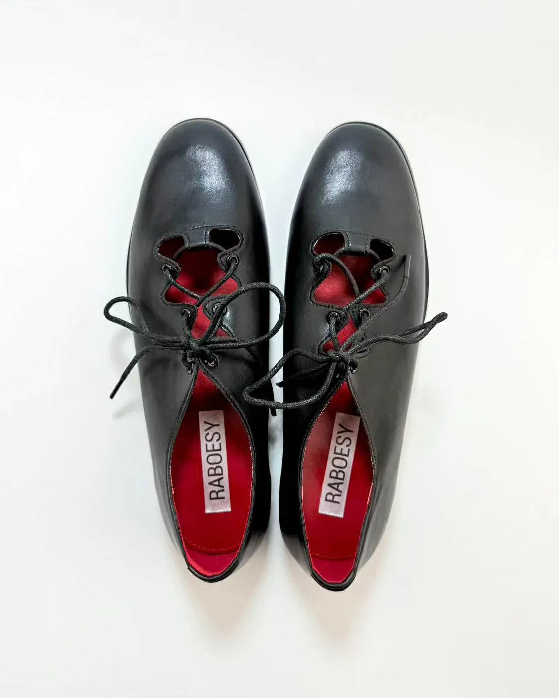 Round Toe Lace Up Loafers sold by Raboesy