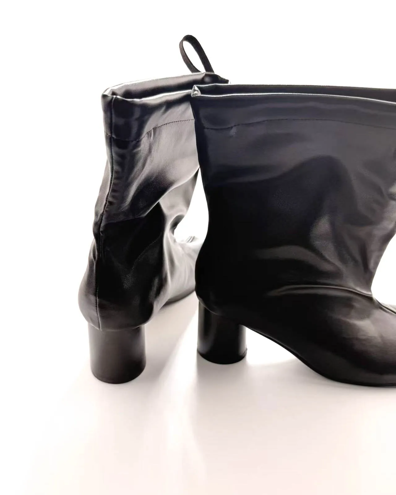 Drawstring Ankle Tabi Boots sold by Raboesy product image thumbnail 5