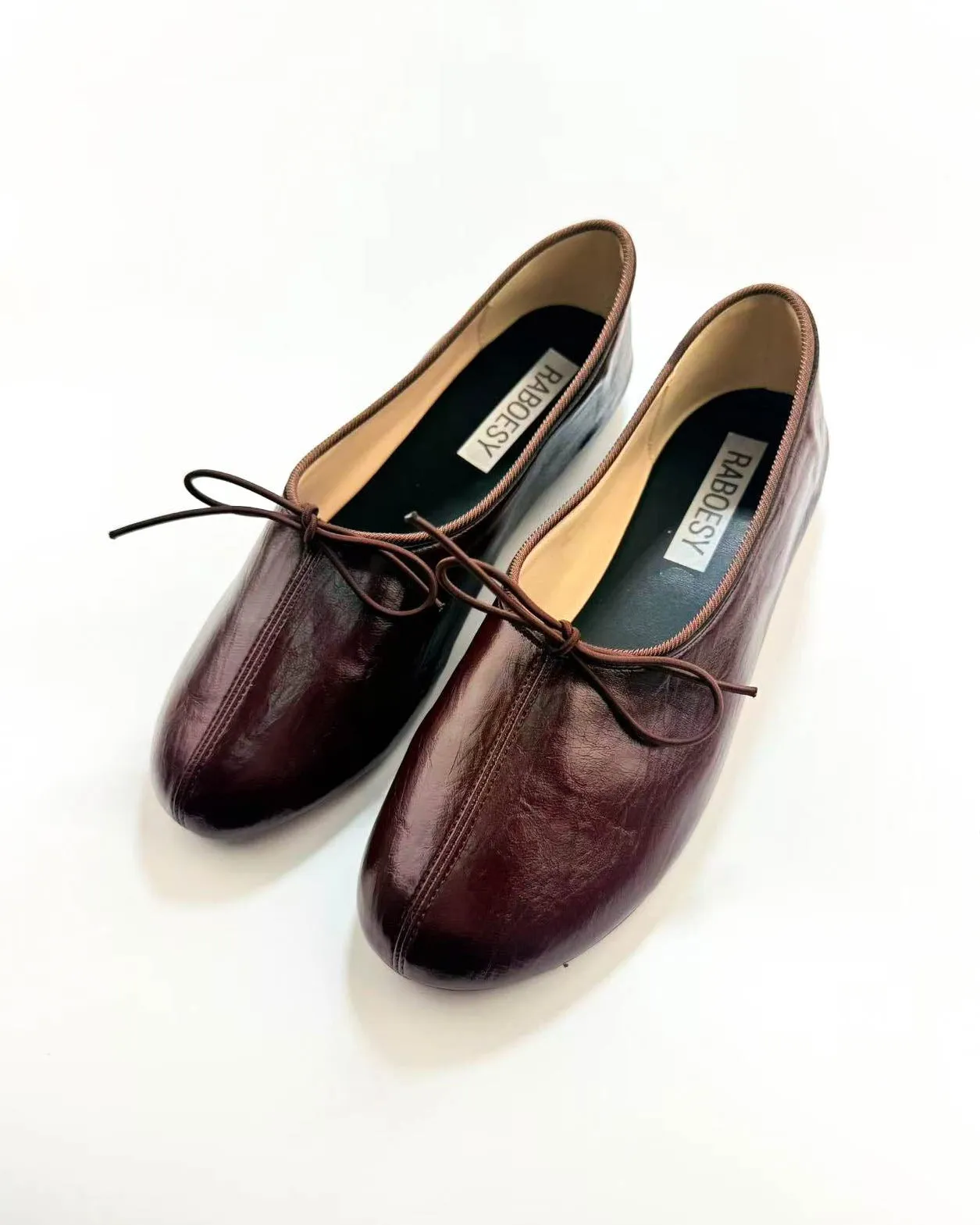 Bow Tie Round Toe Ballet Flats sold by Raboesy product image thumbnail 4