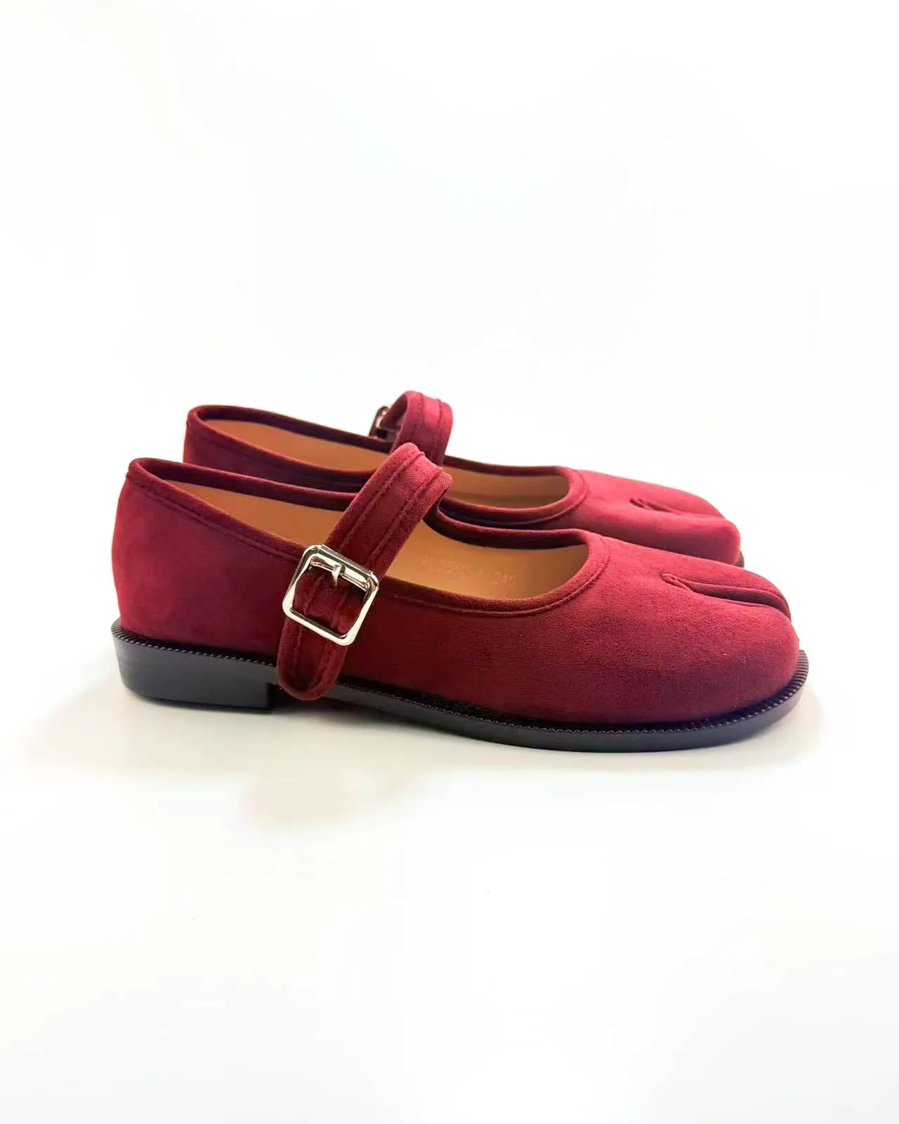 Suede Tabi Mary Jane Flats sold by Raboesy product image thumbnail 3