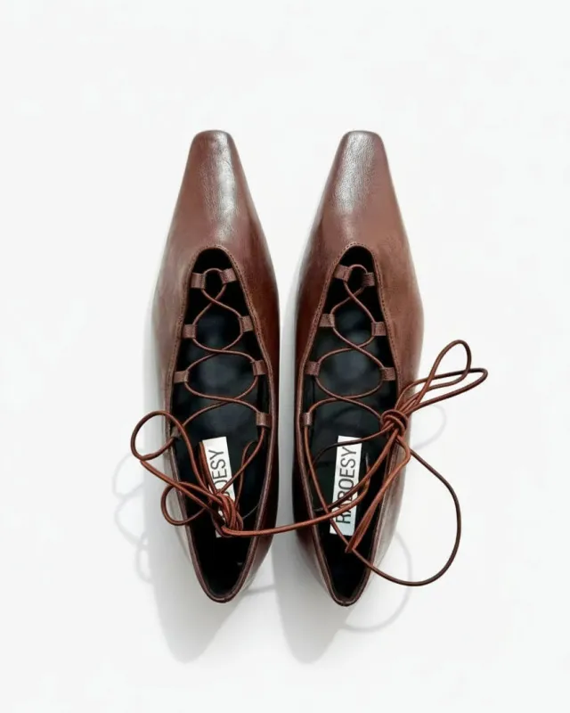 Square Toe Crisscross Straps Flats sold by Raboesy