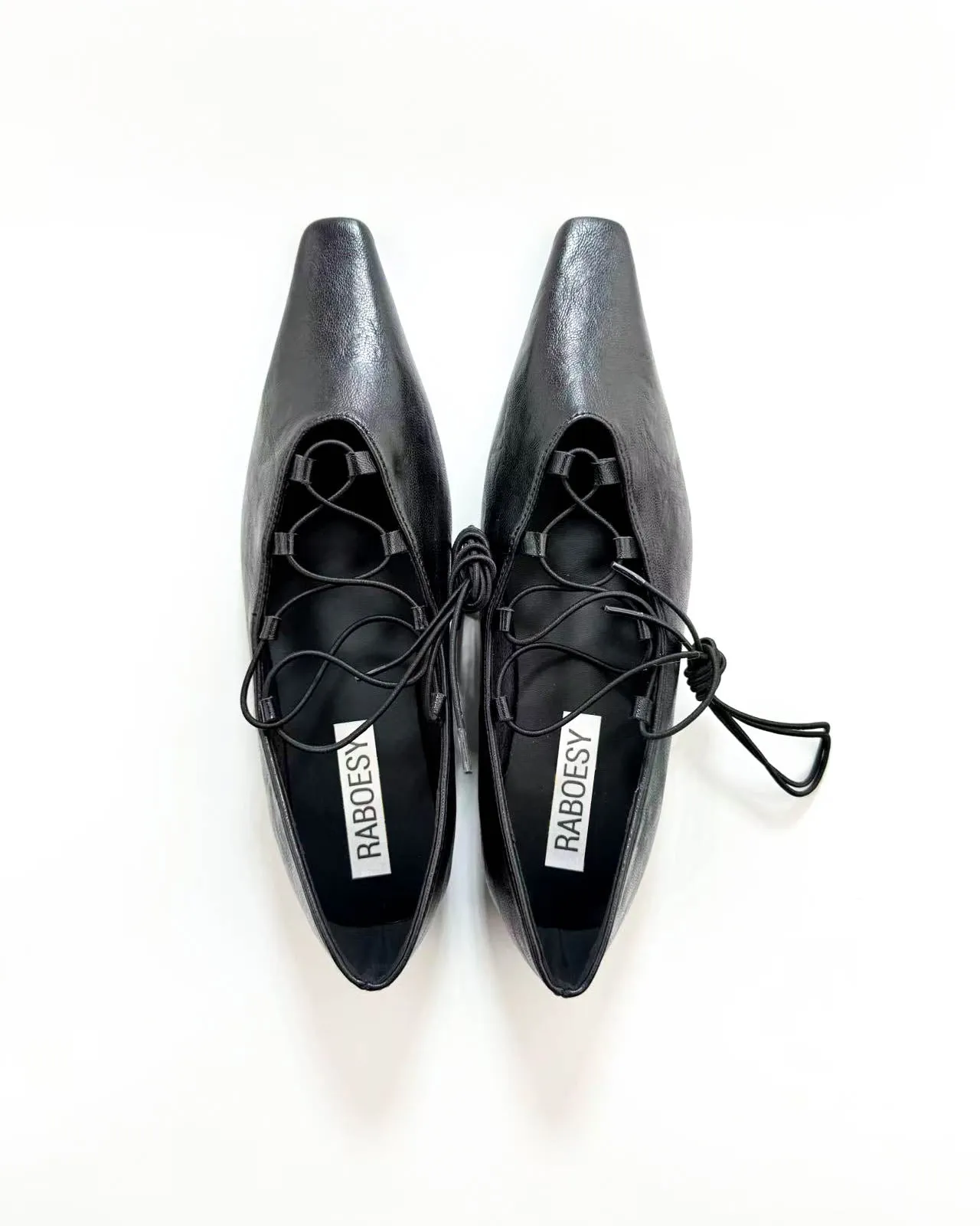 Square Toe Crisscross Straps Flats sold by Raboesy product image thumbnail 5