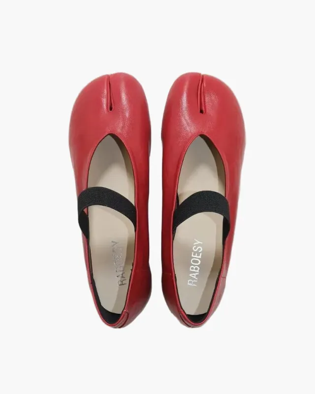 Single Elastic Band Tabi Pumps sold by Raboesy