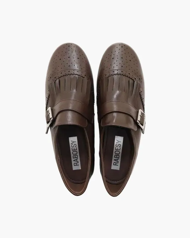 Gospel Tassel Monk Strap Loafers sold by Raboesy