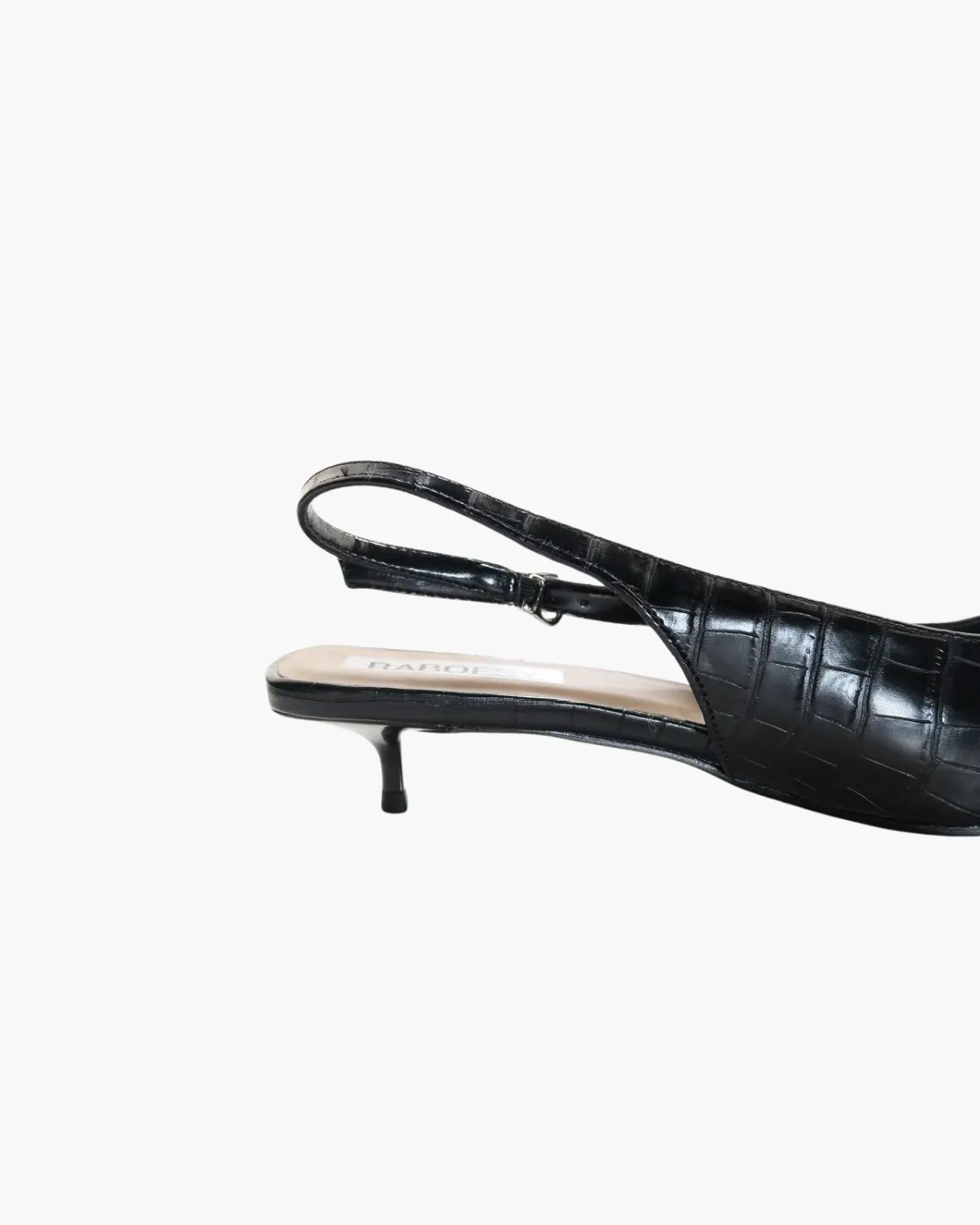 Point Toe Slingback Kitten Heels sold by Raboesy product image thumbnail 5