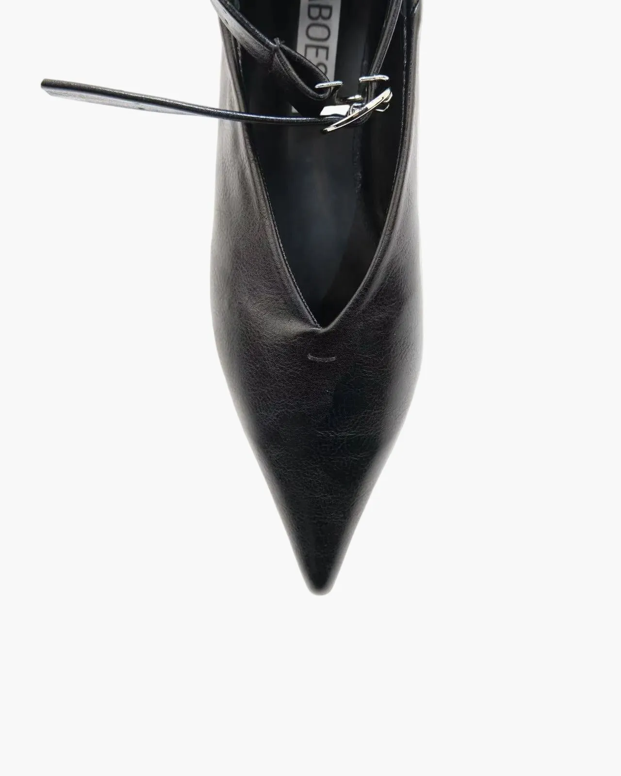 Point Toe Ankle Strap Flats sold by Raboesy product image thumbnail 4