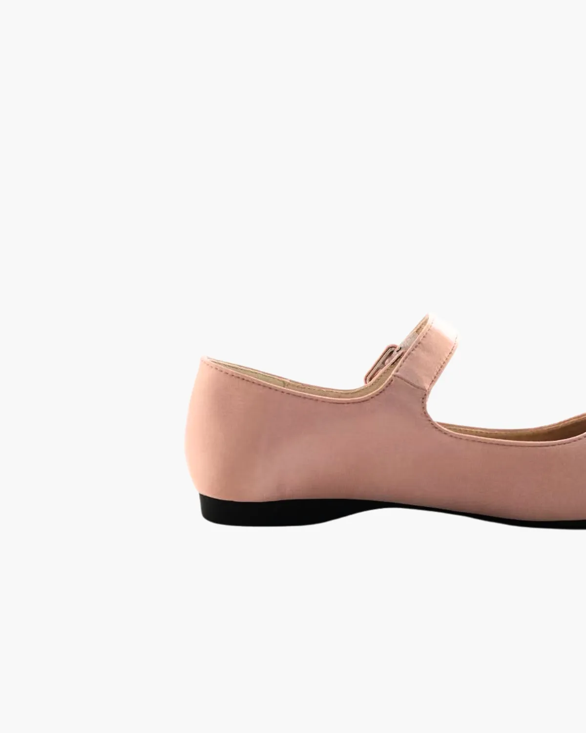 Satin Square Toe Mary Jane Flats sold by Raboesy product image thumbnail 5