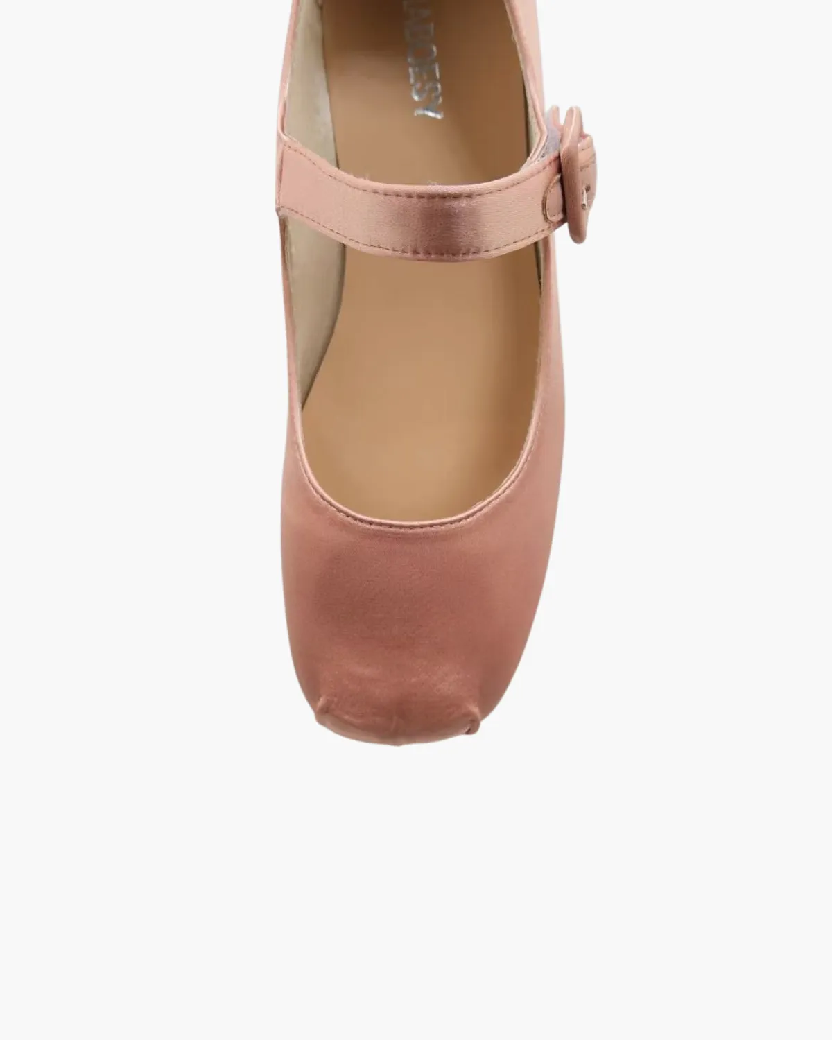 Satin Square Toe Mary Jane Flats sold by Raboesy product image thumbnail 3