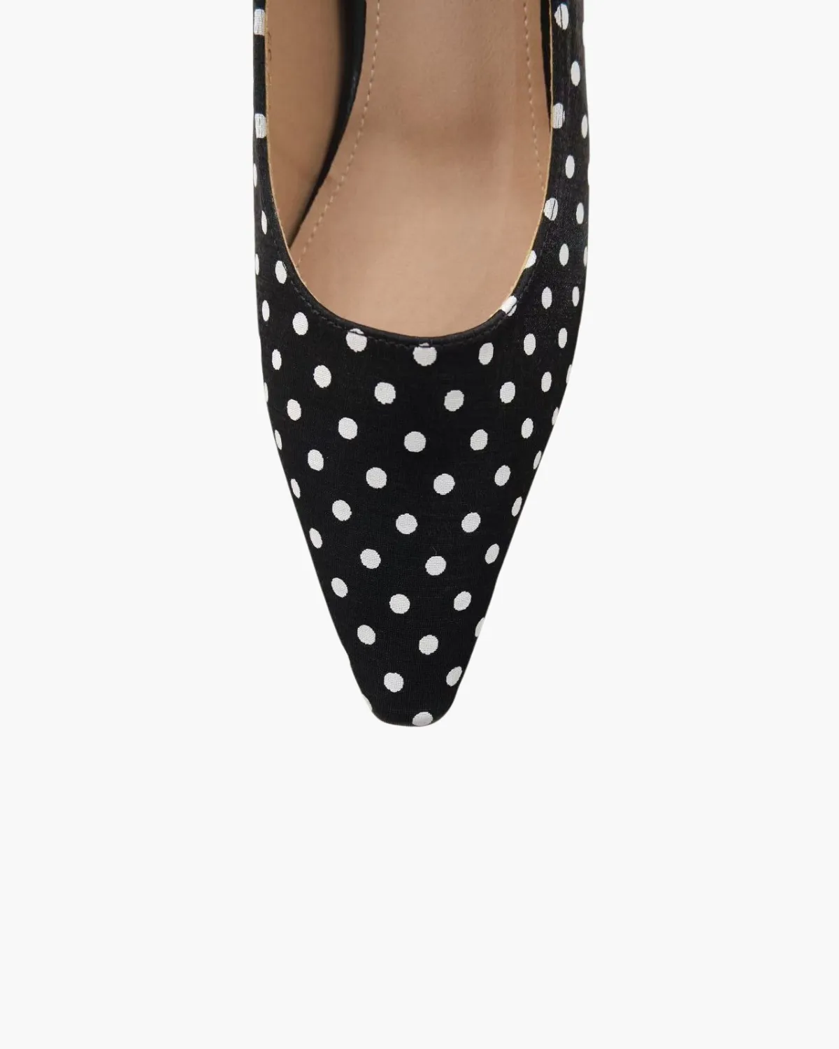 Polka Dot Mary Jane Kitten Heels sold by Raboesy product image thumbnail 5